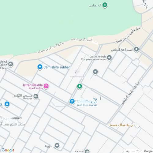 Villa 250 SQM Facing West on 15m Width Street Okaz, South Riyadh, Riyadh