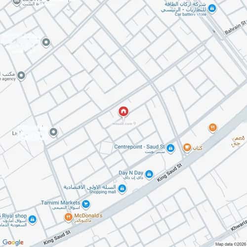 شقة 121 متر مربع ب 4 غرف النور، الدمام