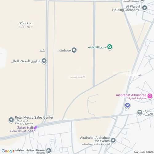 Land 918 SQM Facing South on 15m Width Street Aomra, Makkah Al Mukarramah