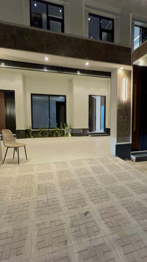Villa 205 SQM Facing North West on 25m Width Street Al-Janadriyah, East Riyadh, Riyadh