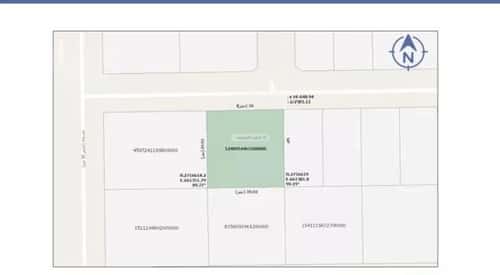 أرض 900 متر مربع شمالية على شارع 15م العوالي، غرب الرياض، الرياض