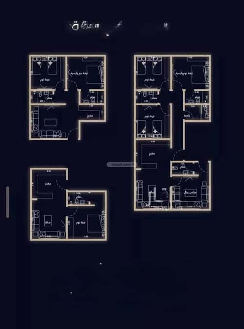 Apartment 425 SQM with 4 Bedrooms Al Azizeyyah, North Jeddah, Jeddah