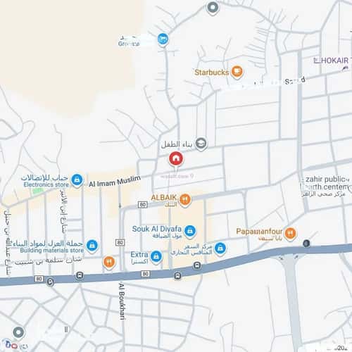 Building 1920 SQM Facing North Alzaher, Makkah Al Mukarramah