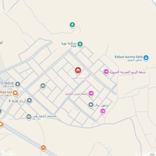 فيلا 262 متر مربع شمالية غربية على شارع 16م وادي مذينب، المدينة المنورة