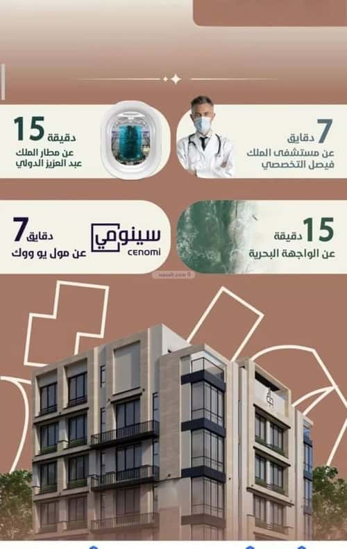 Apartment 524 SQM with 4 Bedrooms Al Rawdhah, North Jeddah, Jeddah