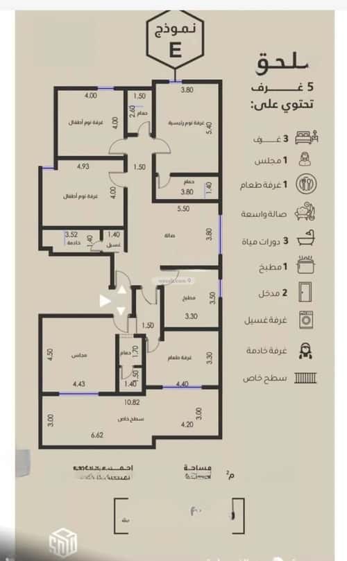شقة 600 متر مربع ب 5 غرف الفيصلية، شمال جدة، جدة