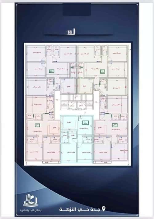 شقة 779 متر مربع ب 3 غرف النزهة، شمال جدة، جدة