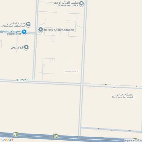 Land 640 SQM Facing East on 18m Width Street Al-Wafa, Najran