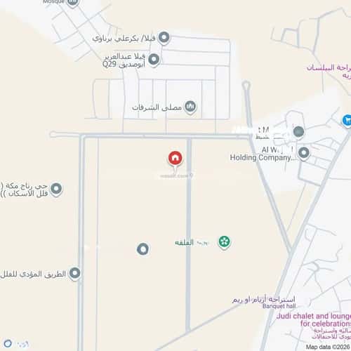 Land 800 SQM Facing North on 15m Width Street Aomra, Makkah Al Mukarramah