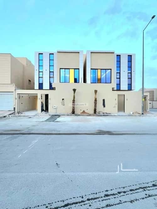 Villa 336 SQM Facing East on 25m Width Street Al-Hazm, West Riyadh, Riyadh