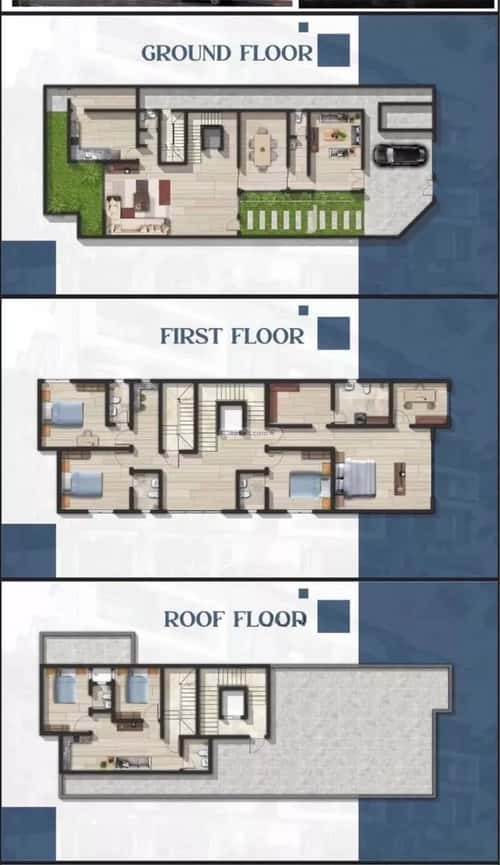 فيلا 802 متر مربع جنوبية غربية على شارع 15م الصدفة، الدمام