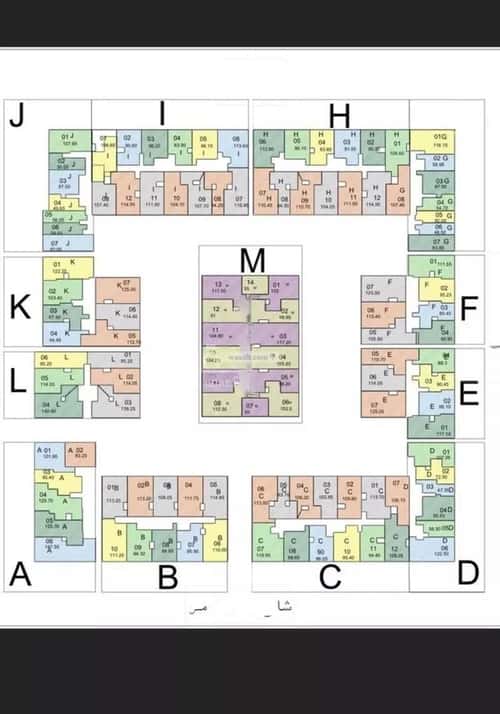 شقة 22346 متر مربع بغرفتين الجوهرة، الخبر