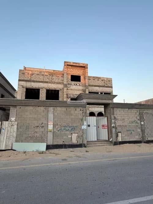 Villa 494 SQM Facing West on 15m Width Street Al Rakah Al Jnubyah, Khobar