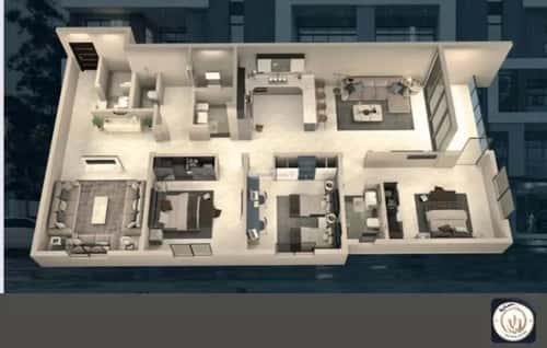 Apartment 179 SQM with 3 Bedrooms Al Bahr, Khobar