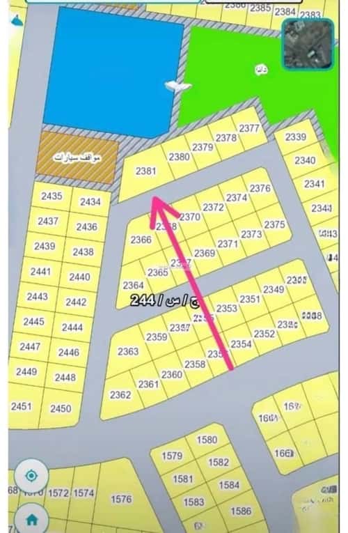 أرض 1240 متر مربع العبير، شمال جدة، جدة