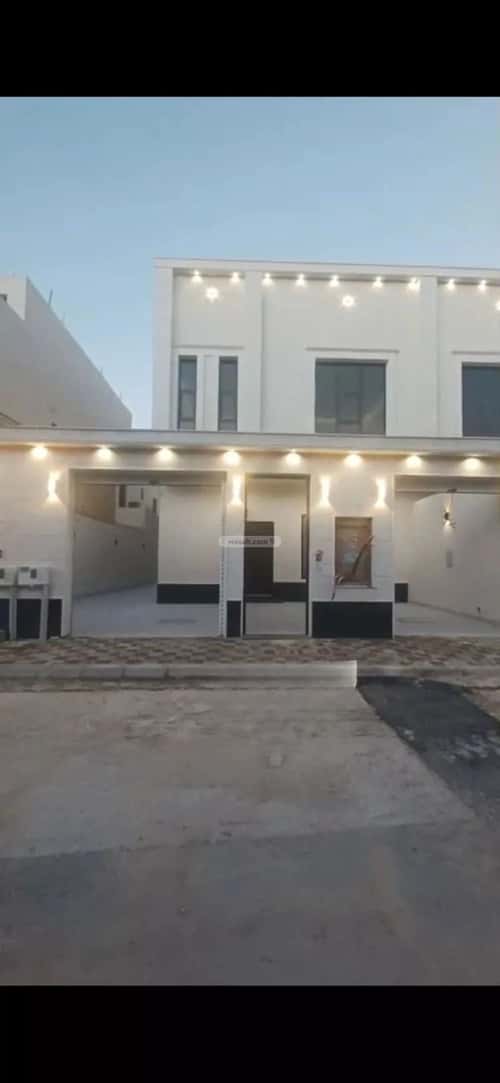 Villa 285 SQM Facing South on 20m Width Street Okaz, South Riyadh, Riyadh
