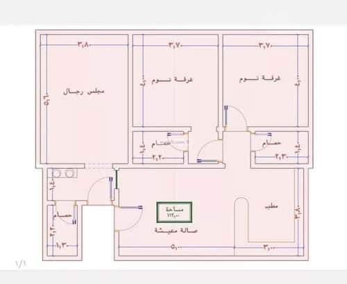 شقة 720 متر مربع ب 3 غرف الصواري، شمال جدة، جدة
