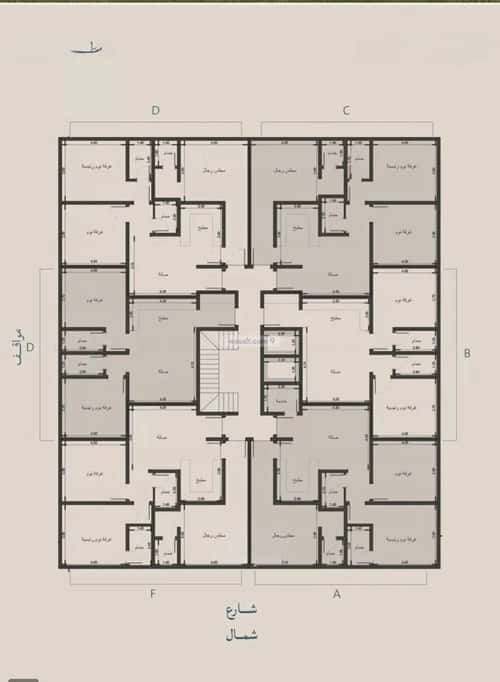 Apartment 3183 SQM with 5 Bedrooms Al Yaqoot, North Jeddah, Jeddah