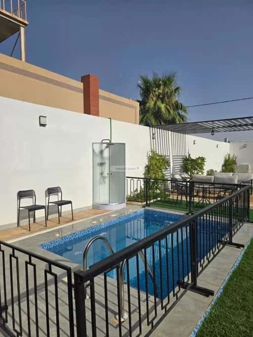 Rest House 552 SQM Facing South on 15m Width Street Al Basatin, Alkhubara' Wal Sahabeen