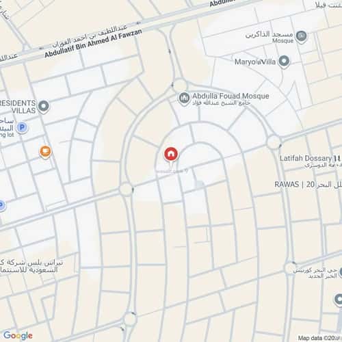 أرض 879 متر مربع جنوبية شرقية على شارع 35م البحر، الخبر