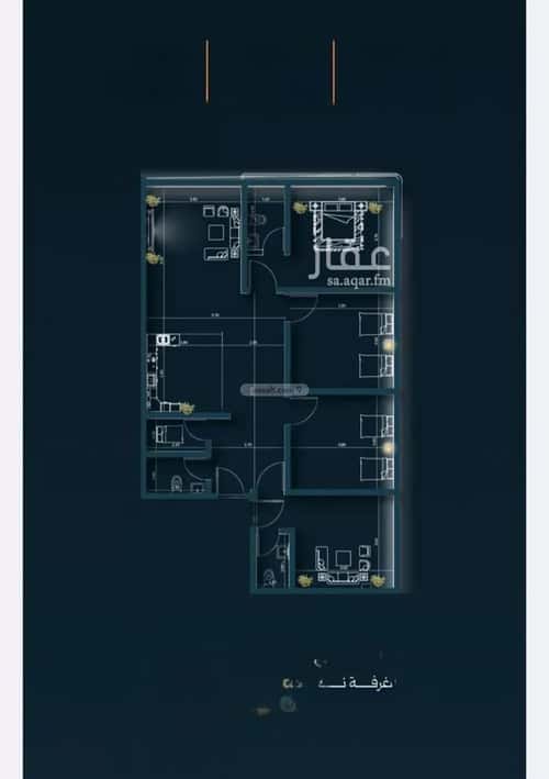 Apartment 630 SQM with 4 Bedrooms Al Salamah, North Jeddah, Jeddah
