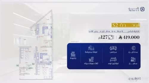 شقة 1666 متر مربع ب 3 غرف الفيحاء، جنوب جدة، جدة