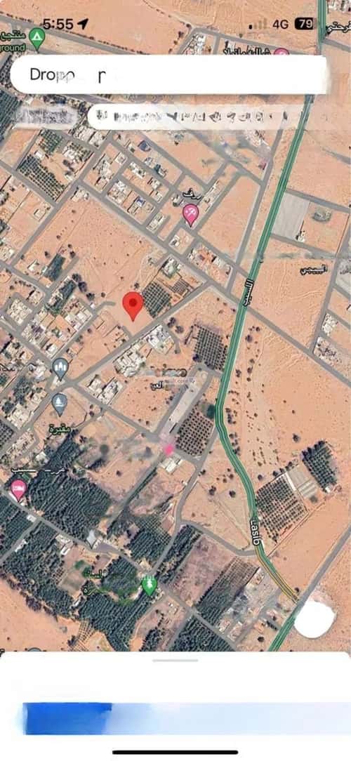 أرض 6197 متر مربع جنوبية غربية على شارع 15م اللسيب، بريدة