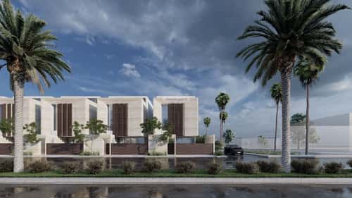 Villa 460 SQM Facing South on 20m Width Street Al Sadafah, Aldammam