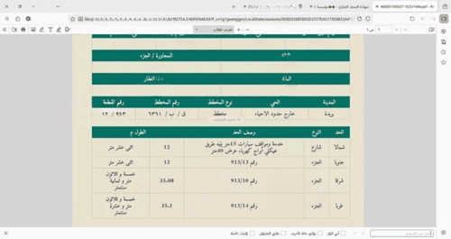 أرض 600 متر مربع شرقية على شارع 15م النزهة، بريدة