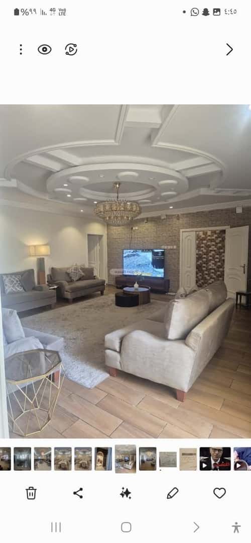 فيلا 600 متر مربع شرقية على شارع 15م السامر، شرق جدة، جدة