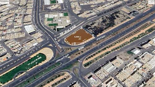 أرض 5550 متر مربع البوادي، خميس مشيط