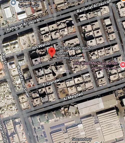 Land 489 SQM Facing South on 10m Width Street Al Faysaleyyah, North Jeddah, Jeddah