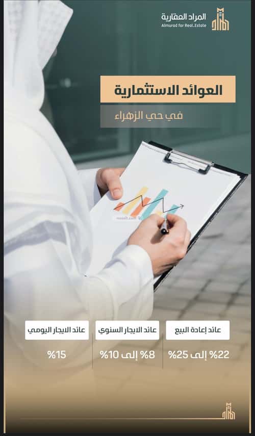 شقة 750 متر مربع ب 3 غرف الزهراء، شمال جدة، جدة