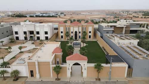 Villa 2501 SQM Facing East on 25m Width Street Ar-Rimal, East Riyadh, Riyadh