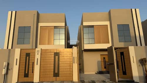 Villa 380 SQM Facing West on 25m Width Street Al Shooalah, Aldammam