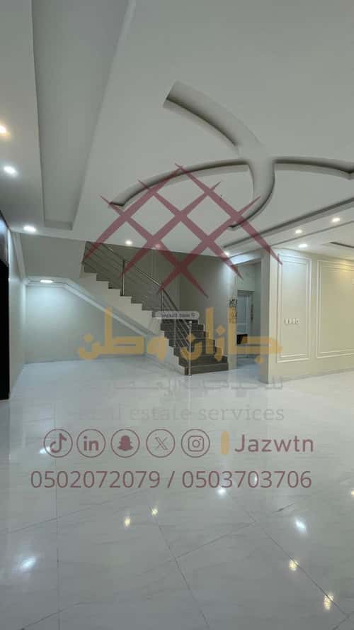 فيلا 338 متر مربع واجهة غربية ب 6 غرف المحمدية 1، جازان