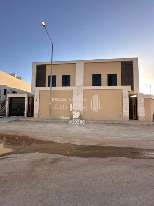 Villa 235 SQM Facing North East on 20m Width Street Al-Janadriyah, East Riyadh, Riyadh