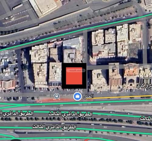 Land 1050 SQM Facing South East on 100m Width Street Altakwa, Makkah Al Mukarramah
