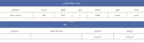 Land 400 SQM Facing South on 35m Width Street Al-Mahdiyah, West Riyadh, Riyadh