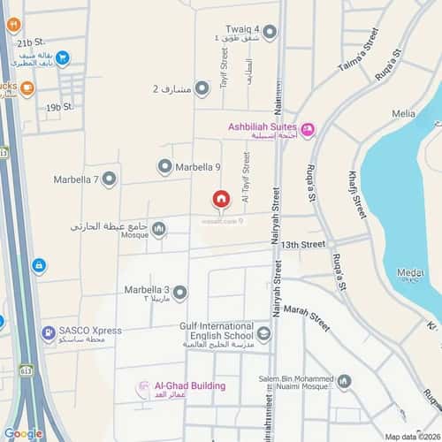 شقة 5 غرف في الحمراء