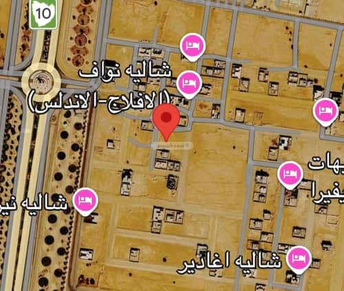 Land 660 SQM Facing West on 15m Width Street Andalus, Al Aflaj