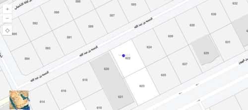 أرض 599.39 متر مربع شمالية على شارع 15م مريخ، شرق جدة، جدة