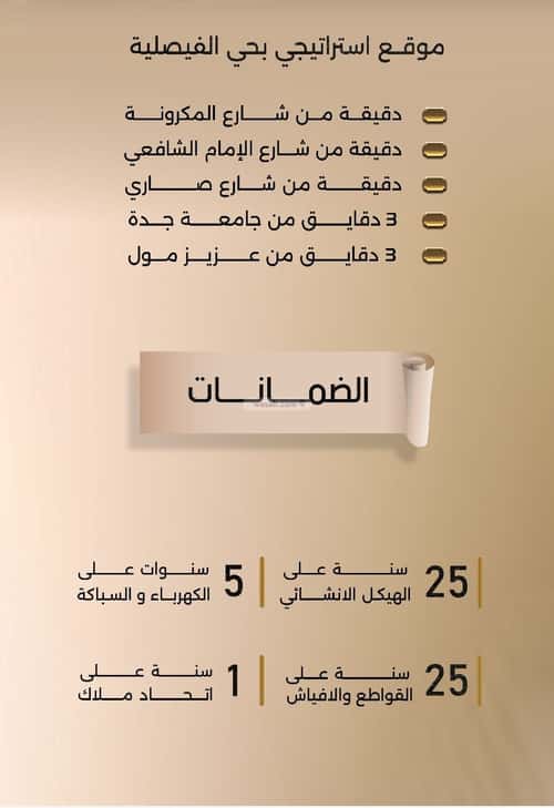 Apartment 729 SQM with 3 Bedrooms Al Faysaleyyah, North Jeddah, Jeddah