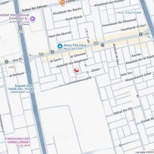 Land 550 SQM Facing North West on 22m Width Street Al Bawadi, North Jeddah, Jeddah