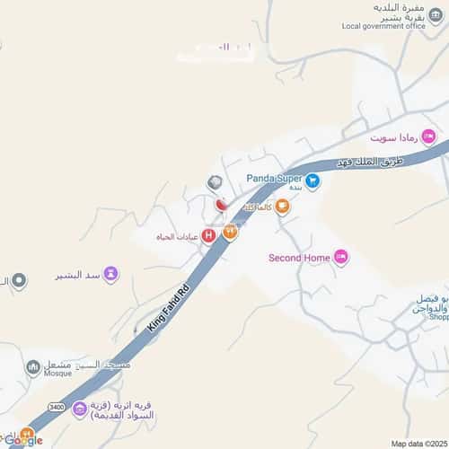 أرض 861 متر مربع واجهة جنوبية البساتين، الباحة