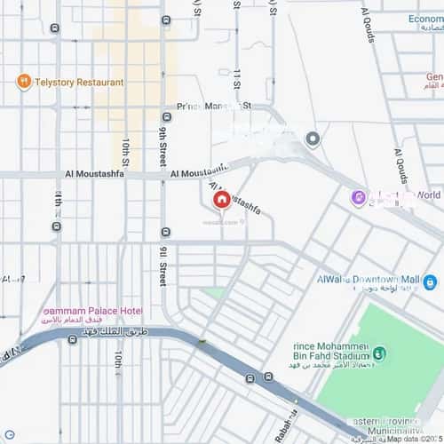 شقة 210 متر مربع ب 6 غرف الأمير محمد بن سعود، الدمام