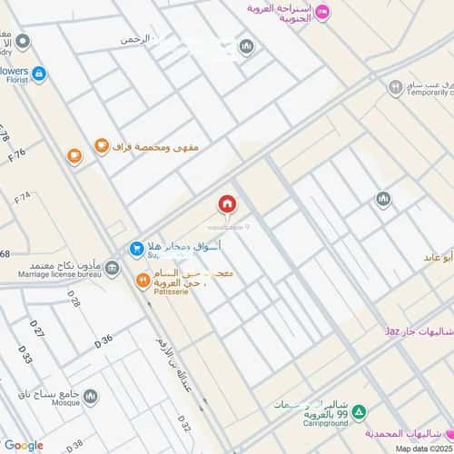 Villa 300 SQM Facing East on 15m Width Street Al Aroobah, Aldammam