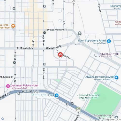 شقة 210 متر مربع ب 4 غرف الأمير محمد بن سعود، الدمام