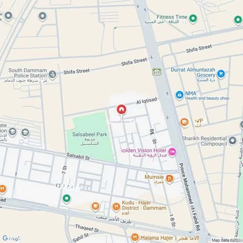 شقة 179 متر مربع ب 4 غرف الفردوس، الدمام