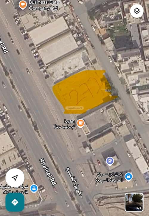 Land 1000 SQM Facing East Al Naseem, Qatif